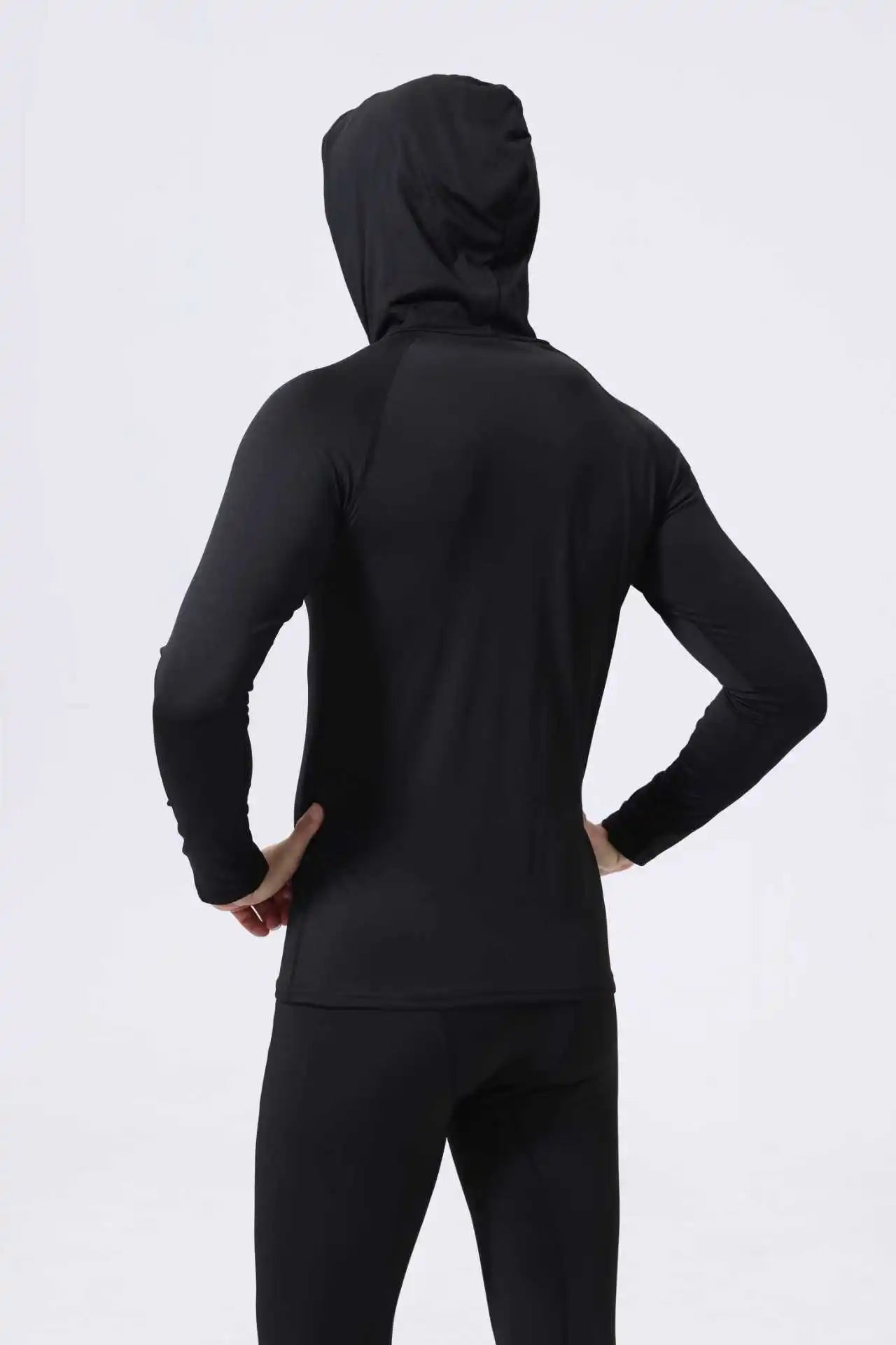 3-Piece Men's Hooded Sweatshirts With Facemasks,