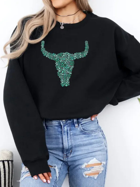 Cowgirl Sweatshirt Tops