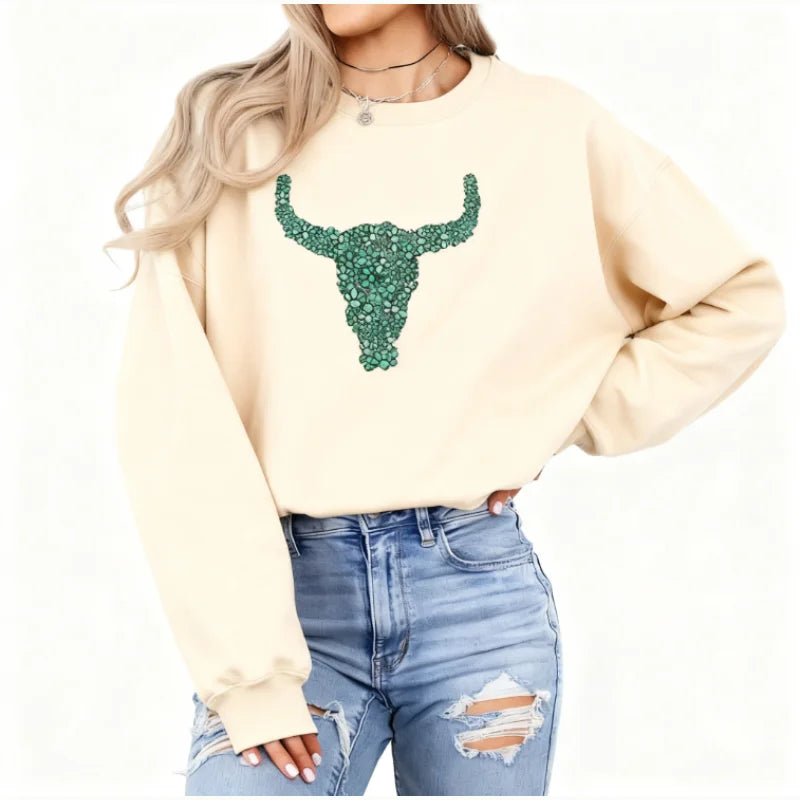 Cowgirl Sweatshirt Tops