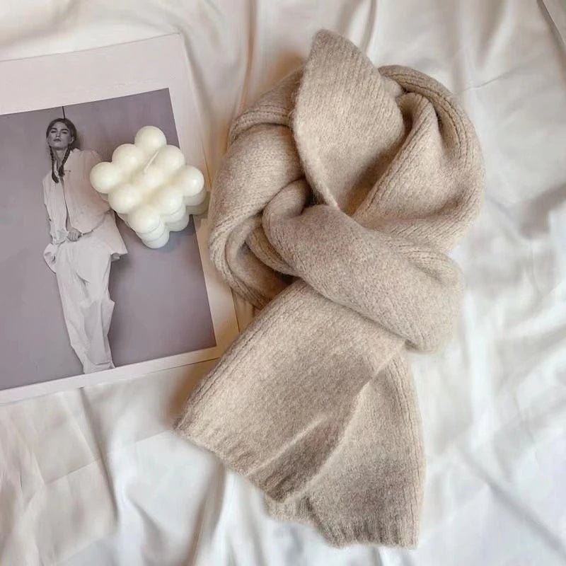 Sheep Wool Scarf for Men and Women