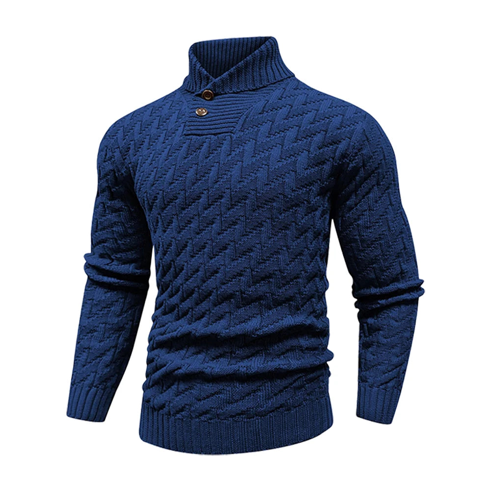 Men's Sweater Winter Shawl Collar