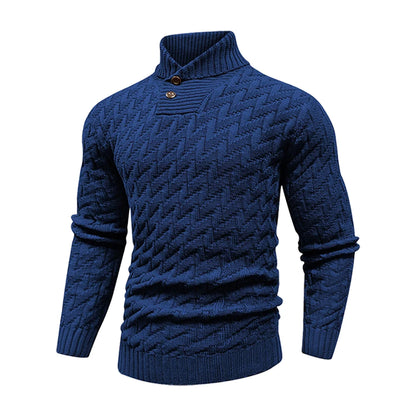 Men's Sweater Winter Shawl Collar