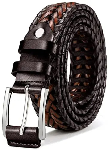 Men's Belt Casual Sports Hollow Woven