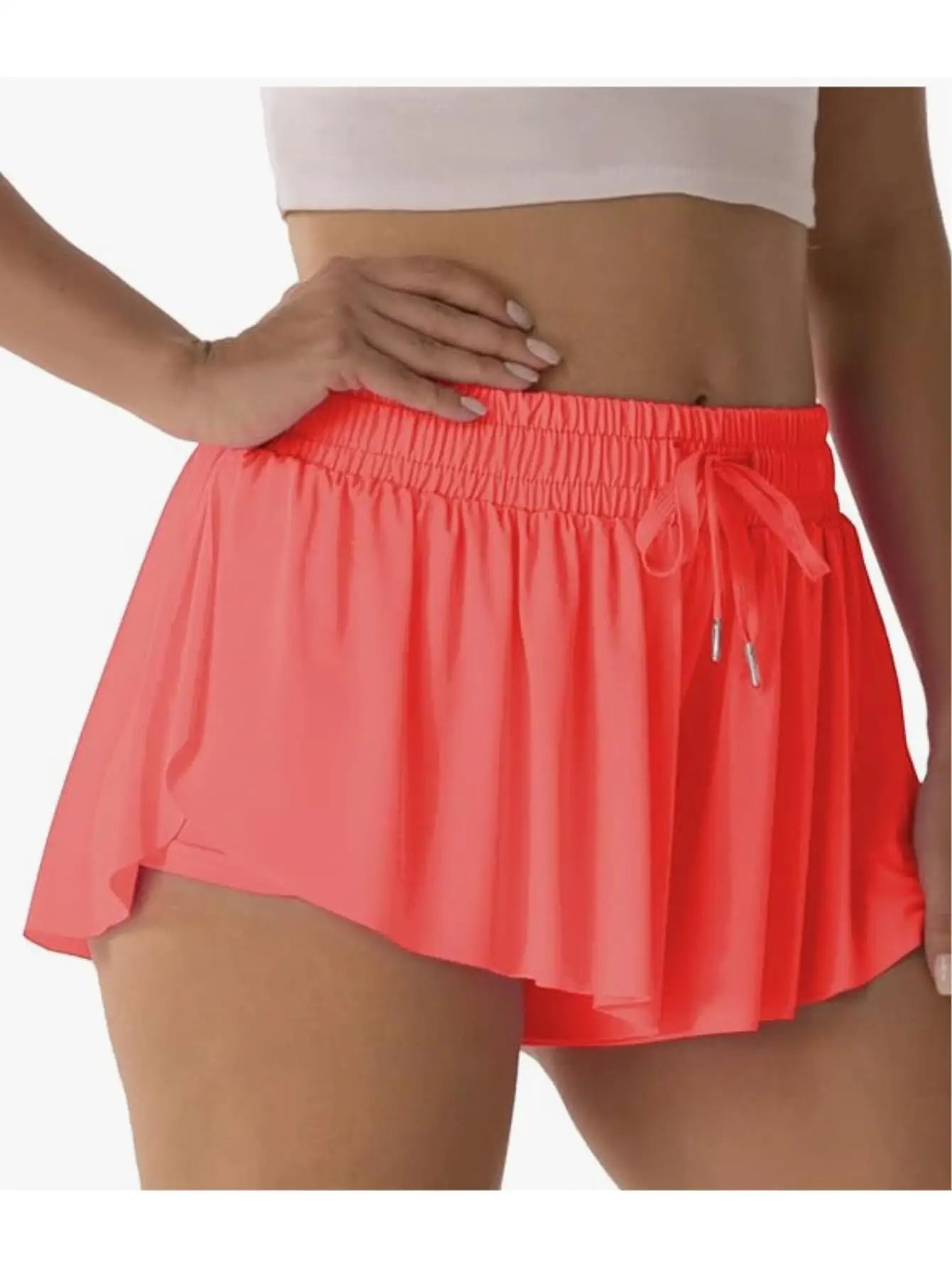 Flowy Skirts for Women Gym athletic Shorts Workout