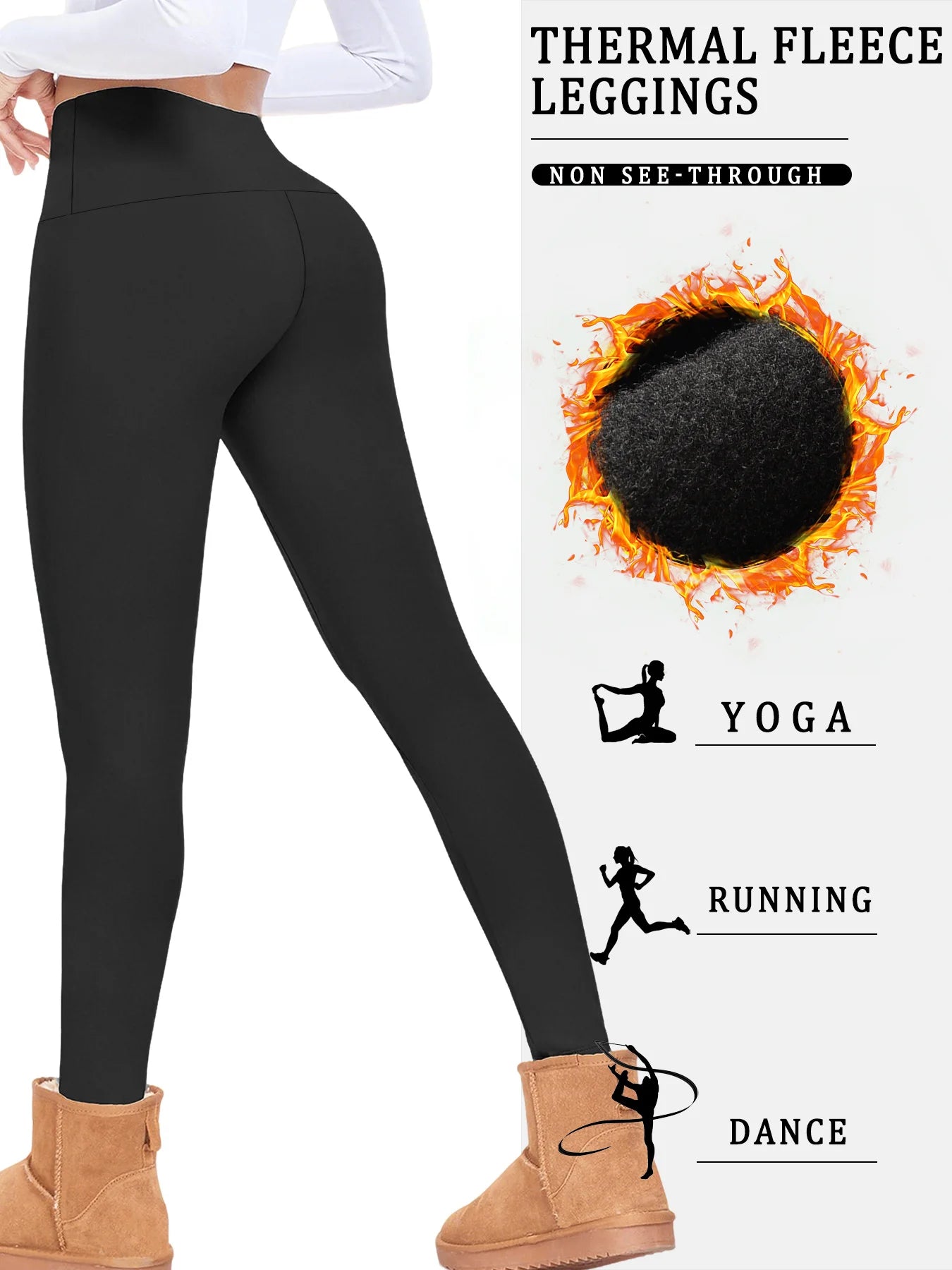5 Pack Womens Thermal Fleece