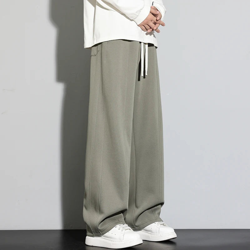 Autumn Men Sweatpants Baggy Joggers Cotton