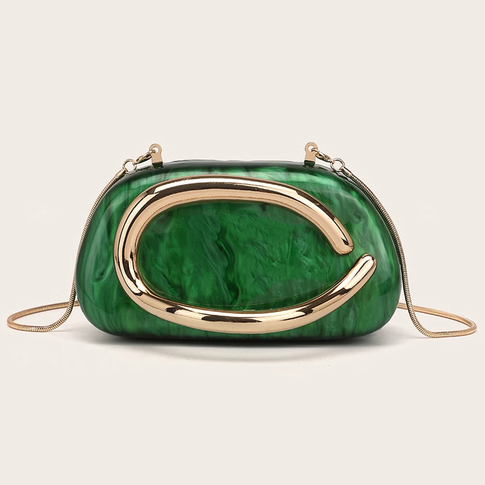 Women Evening Banquet Clutch Bag  Crossbody Bag