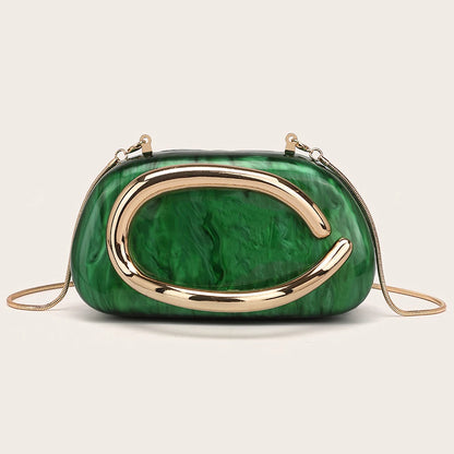 Women Evening Banquet Clutch Bag  Crossbody Bag