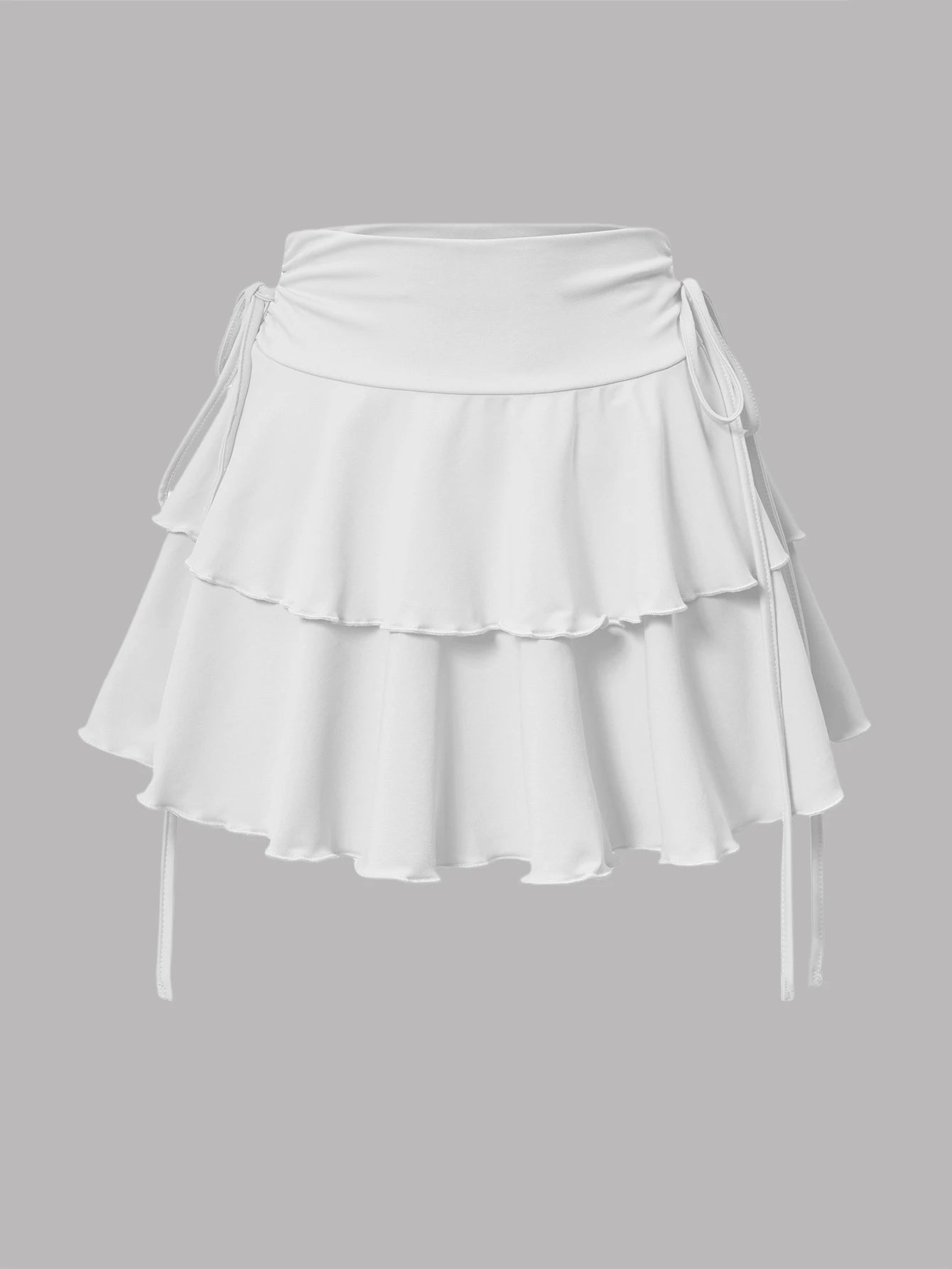 2025 New Solid Color Skirt Women
