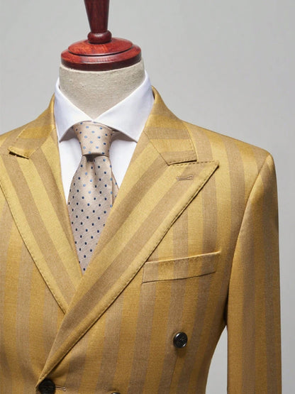 Men's Jacquard 2 Piece Suits