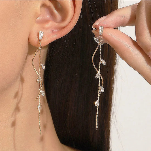 Luxury Long Tassel Earrings For Women