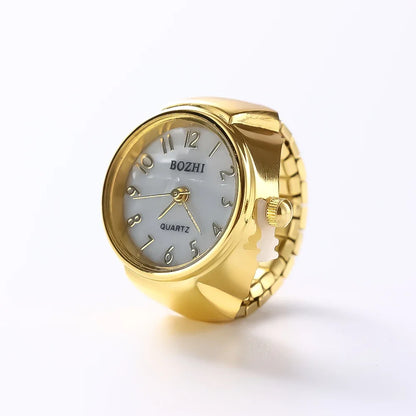 Quartz Watch Rings Women Men