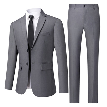 Suit Two-Piece Suit Four Seasons Business Formal Wear