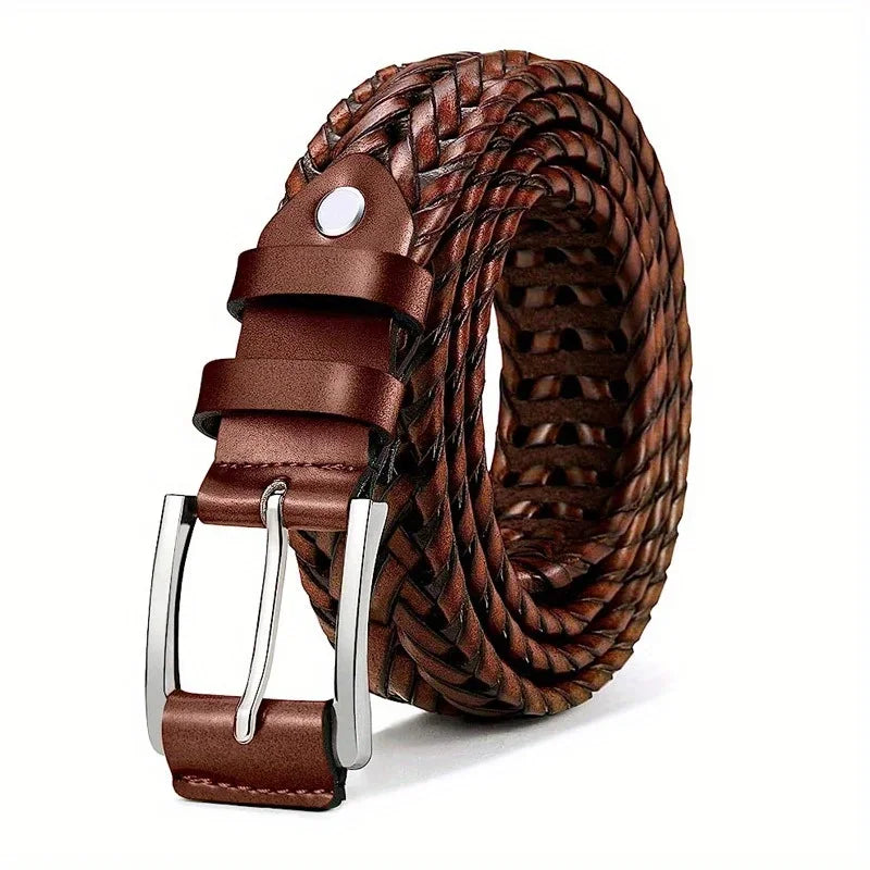 Men's Belt Casual Sports Hollow Woven