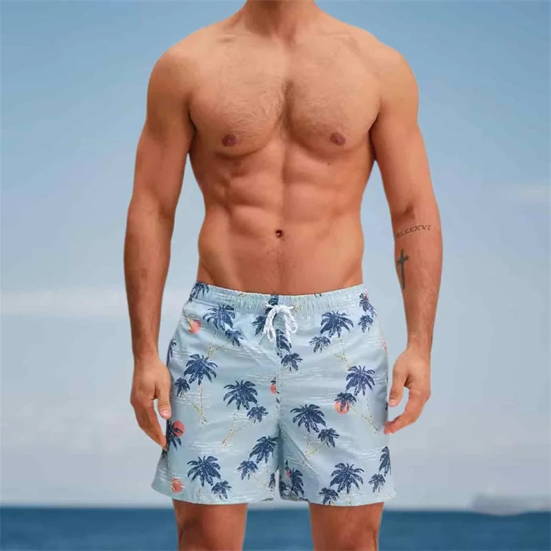 Men s Swim Trunks Quick Dry Beach Shorts