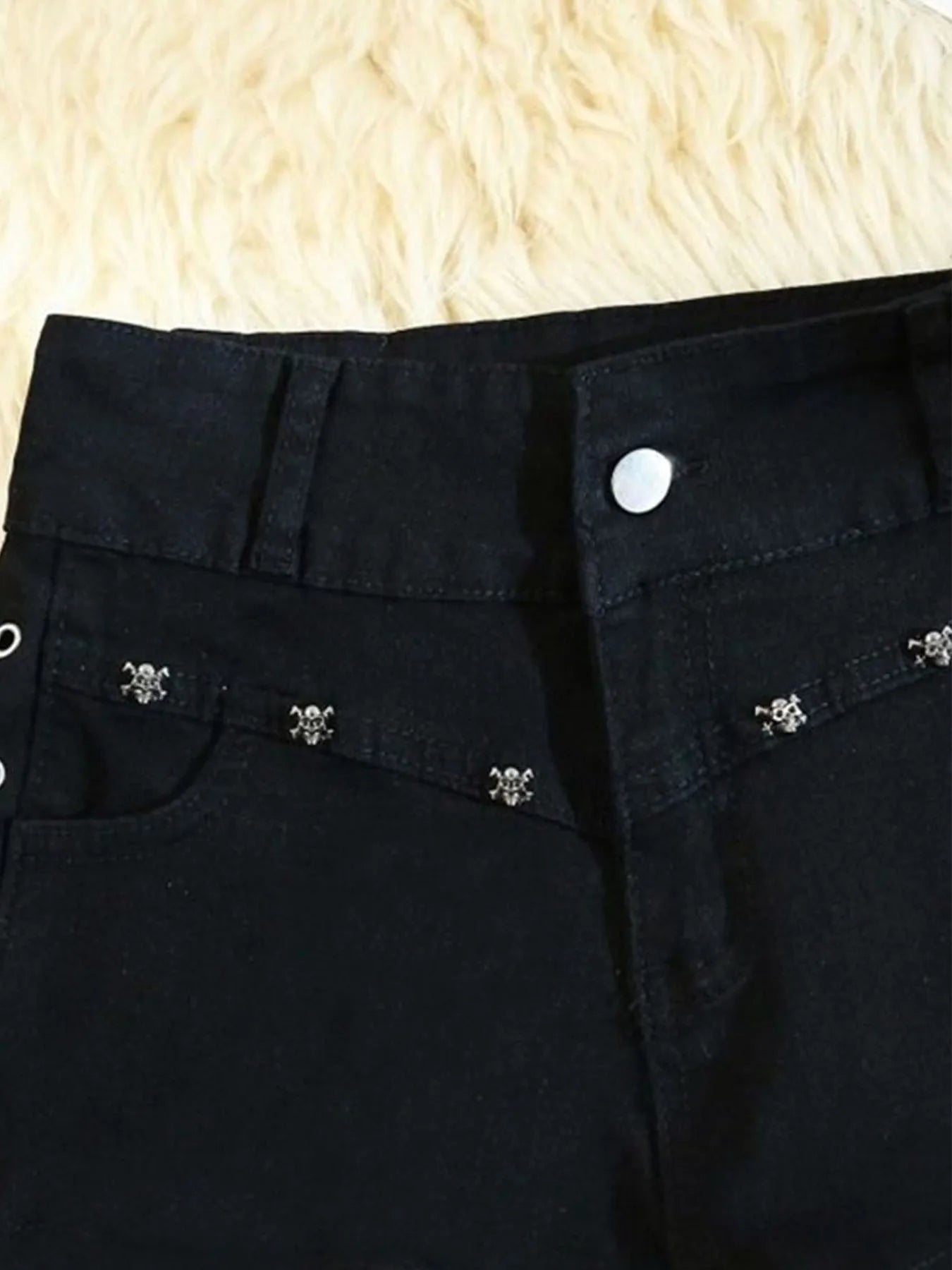 Shorts Women Skinny Creativity Lace-up