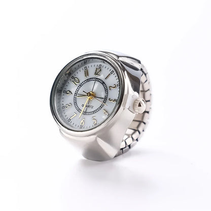 Quartz Watch Rings Women Men