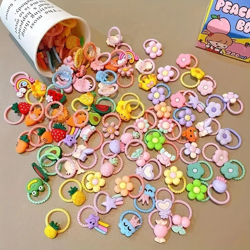 Girls' Hair Braiding Elastic Bands