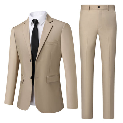 Suit Two-Piece Suit Four Seasons Business Formal Wear