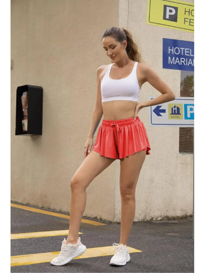 Flowy Skirts for Women Gym athletic Shorts Workout