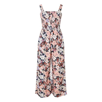 Sleeveless Printed Jumpsuit Women