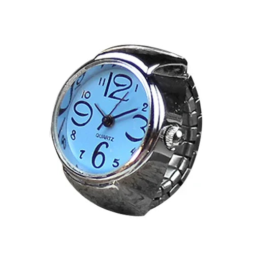 Quartz Watch Rings Women Men
