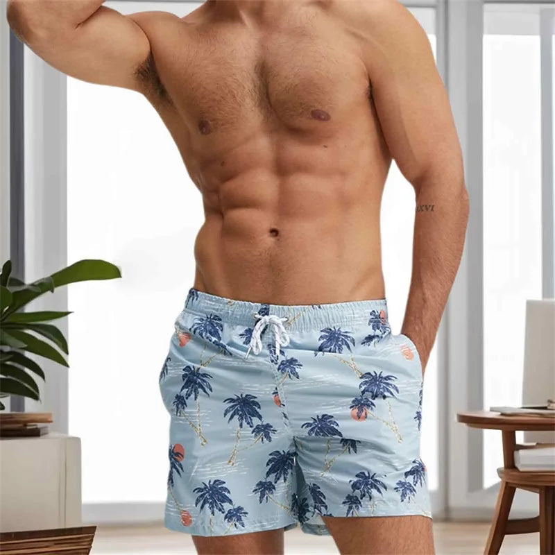 Men s Swim Trunks Quick Dry Beach Shorts