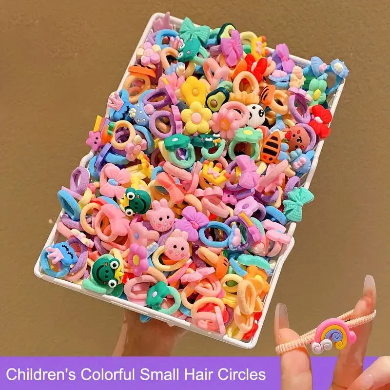 Girls' Hair Braiding Elastic Bands