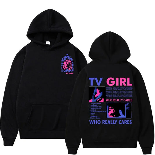 Hot TV Girl Men's Printed Hoodie