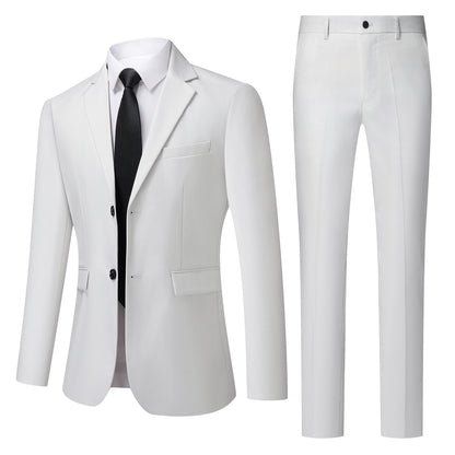 Suit Two-Piece Suit Four Seasons Business Formal Wear