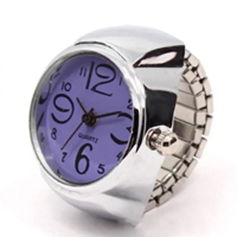 Quartz Watch Rings Women Men