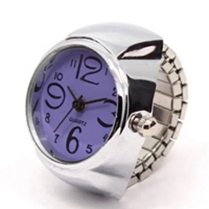 Quartz Watch Rings Women Men