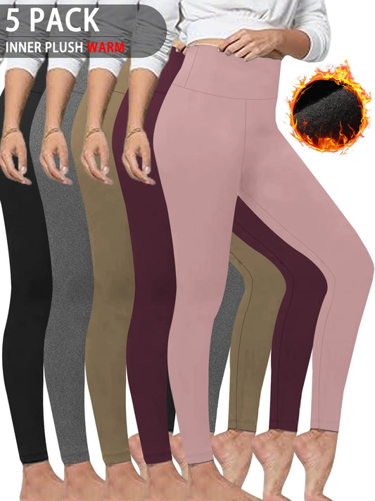 5 Pack Womens Thermal Fleece