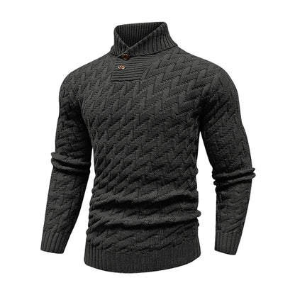 Men's Sweater Winter Shawl Collar