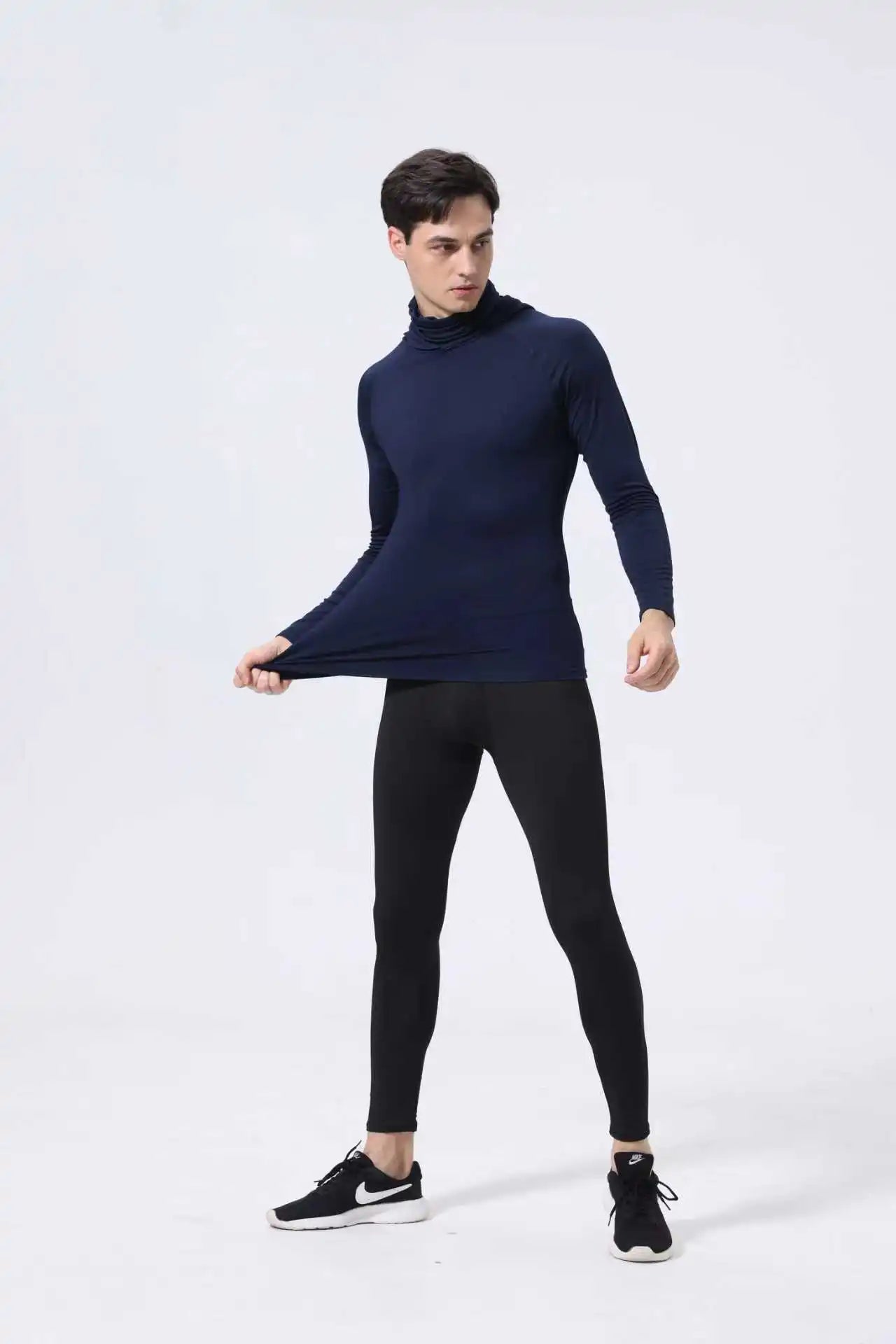 3-Piece Men's Hooded Sweatshirts With Facemasks,