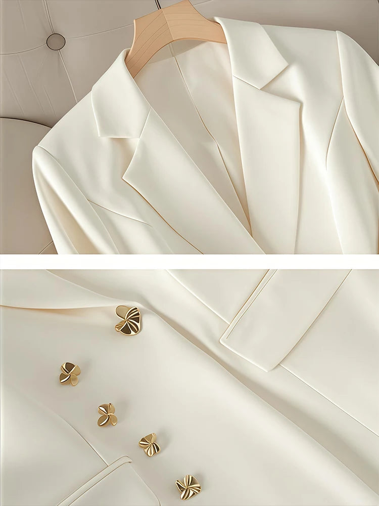 2Pcs Women's Suit Casual Pants Fashion