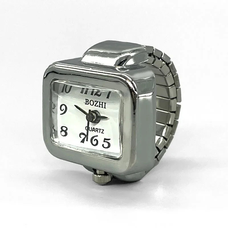 Quartz Watch Rings Women Men
