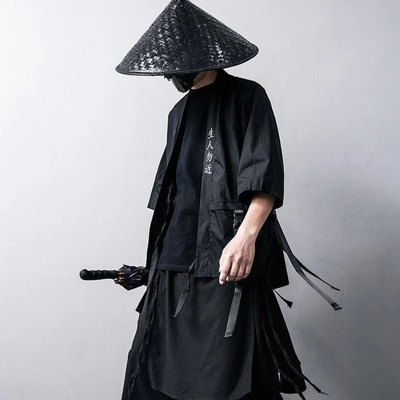 Men's Taoist Robes Japanese Harajuku Techwear