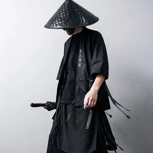 Men's Taoist Robes Japanese Harajuku Techwear