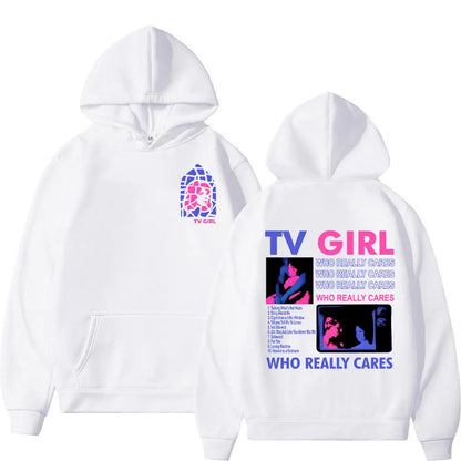 Hot TV Girl Men's Printed Hoodie