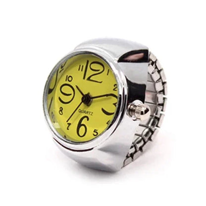 Quartz Watch Rings Women Men