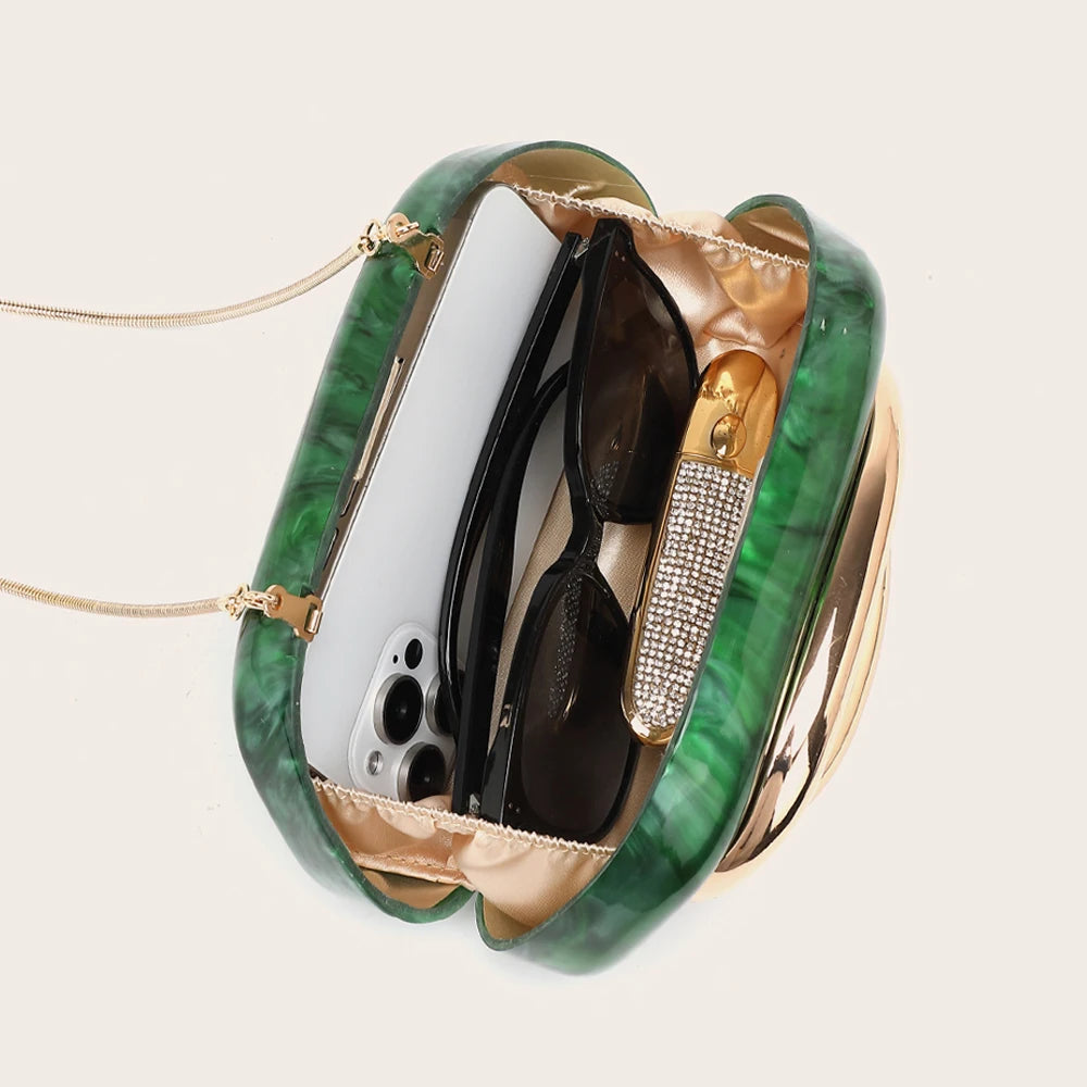 Women Evening Banquet Clutch Bag  Crossbody Bag