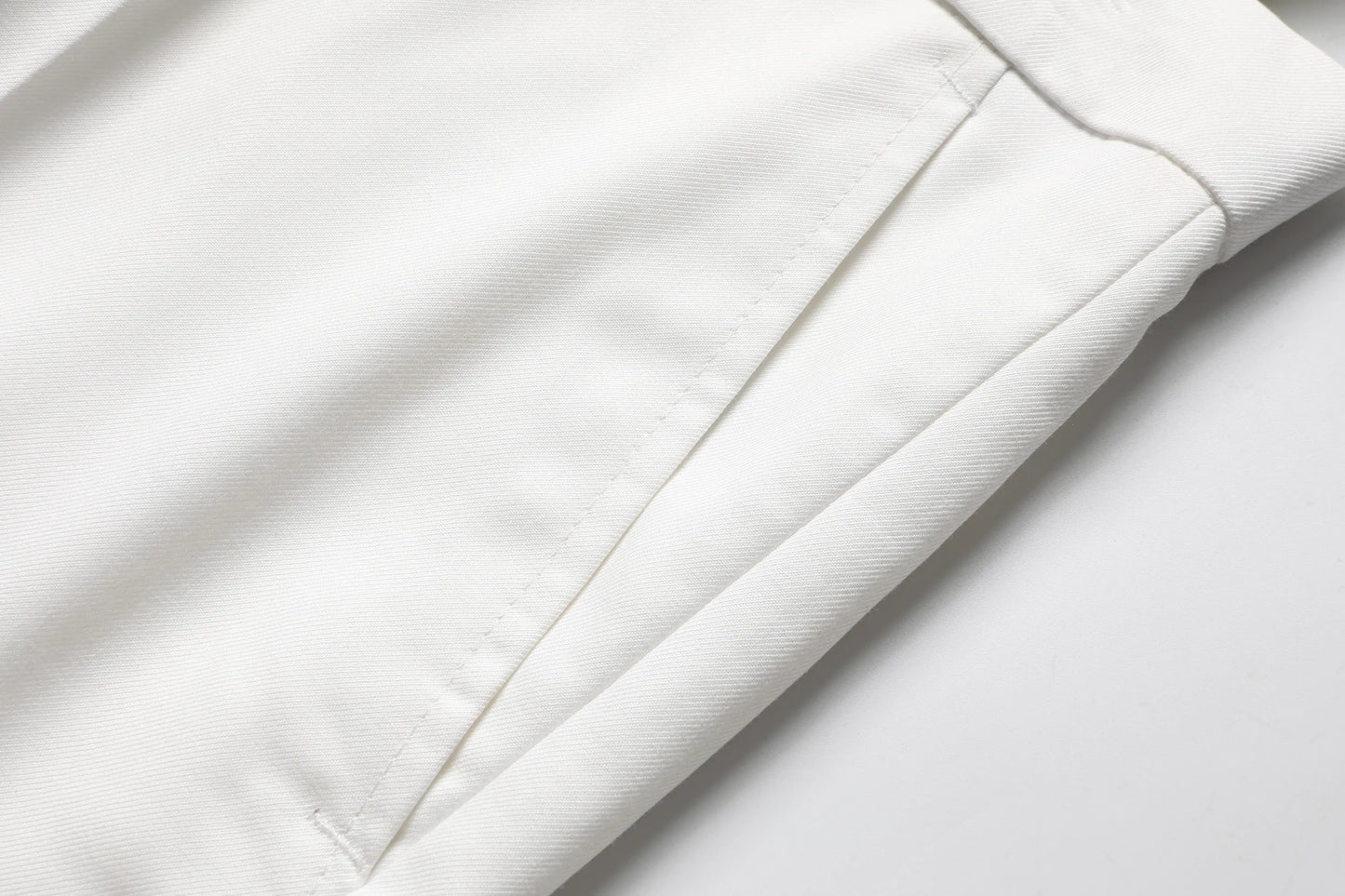 Men's Three-Piece White Suit