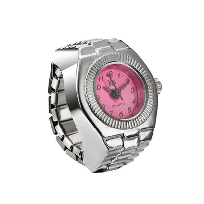 Quartz Watch Rings Women Men