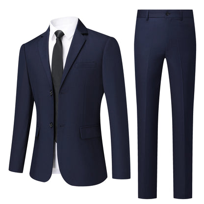 Suit Two-Piece Suit Four Seasons Business Formal Wear