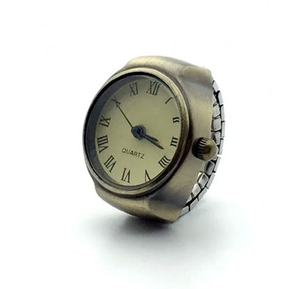 Quartz Watch Rings Women Men