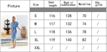 BWQ Denim Dress Women Short Sleeve